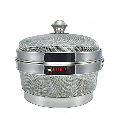 Granny kitchen Stainless Steel Fruit and Vegetable Basket with Lid