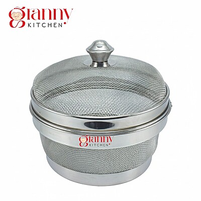 Granny kitchen Stainless Steel Fruit and Vegetable Basket with Lid
