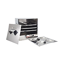 Stainless Steel Idli Cooker/Idli Steamer – Square Box Model | 4 Plate Idli Maker