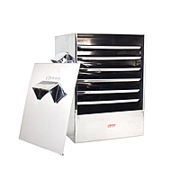 Stainless Steel Cauka/Square/Cubic Idly Cooker 6 Plates