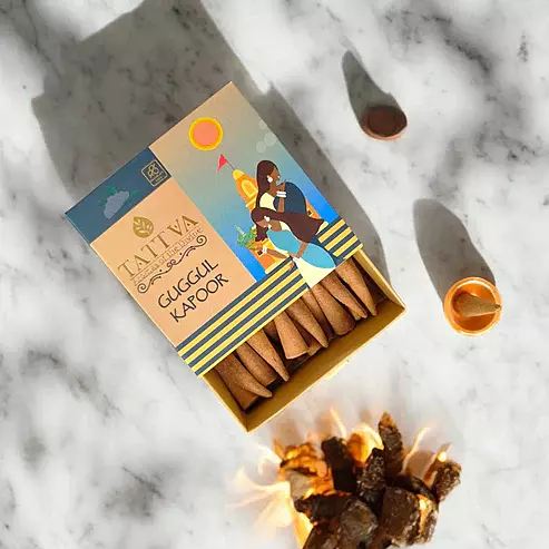 Tattva GUGGAL KAPUR Incense Cones