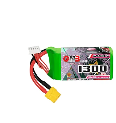 GNB 1300mAh 4S1P 14.8V 120C Lipo Battery