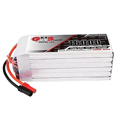 GNB 16000mAh 6S1P 22.2V 25C Lipo Battery GNB 16000mAh 6S1P 22.2V 25C Lipo Battery