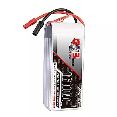 GNB 16000mAh 6S1P 22.2V 25C Lipo Battery