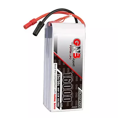 GNB 16000mAh 6S1P 22.2V 25C Lipo Battery GNB 16000mAh 6S1P 22.2V 25C Lipo Battery