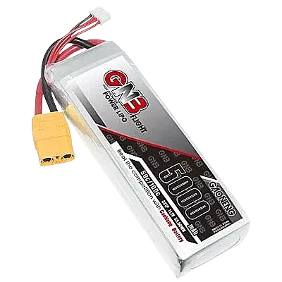 GNB 5000mAh 3S1P 11.1V 50C Lipo Battery