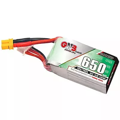 GNB 650mAh 4S1P 14.8V 70C Lipo Battery GNB 650mAh 4S1P 14.8V 70C Lipo Battery