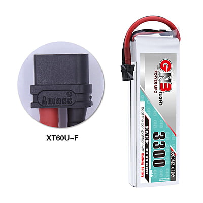 GAONENG GNB 3S 3300mah 11.1V 90C XT60U F LiPo battery GAONENG GNB 3S 3300mah 11.1V 90C XT60U F LiPo battery