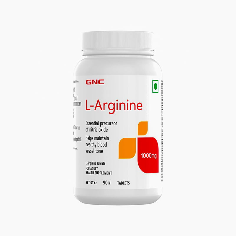 GNC L-Arginine 1000 mg | 90 Tablets - NITRIC OXIDE