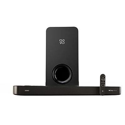 GOVO GOSURROUND 940 | 2.1.2 CHANNEL WITH DOLBY ATMOS SUPPORT | 400 W | BLUETOOTH V5.3 | BLACK