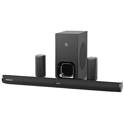 GOVO GOSURROUND 985 |DOLBY DIGITAL| 525W RMS | 5.1 CHANNEL |BLUETOOTH HOME AUDIO SPEAKER|BLACK