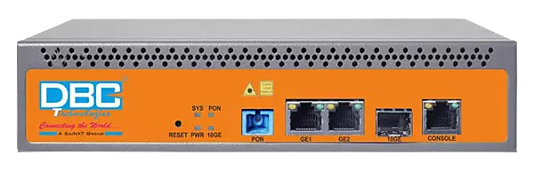DBC OLT GPON 1PORT 1DC FULLY LOADED GPOLT-3601-1TE-R