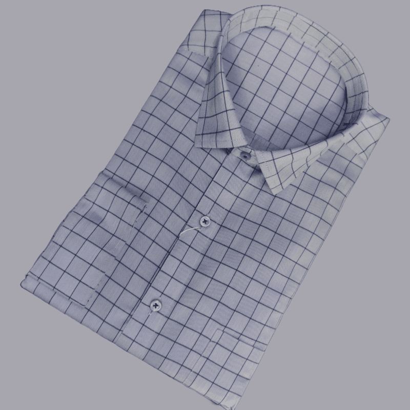 GRAY CHECKS SHIRT