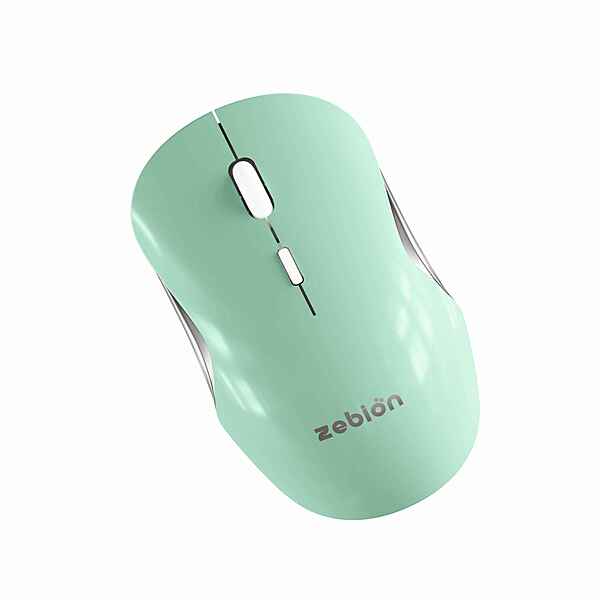 MOUSE CORDLESS ZEBION CONNECT-3(COOL GREEN)