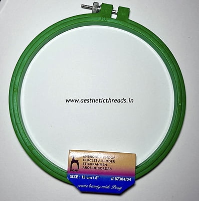 Embroidery hoop (circular) - 15 cm / 6 inches Embroidery hoop (circular) - 15 cm / 6 inches
