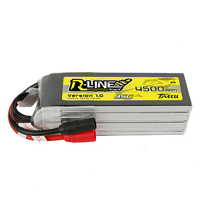 GREPOW Tattu R-Line 4500mAh 6S 95C Lipo Battery