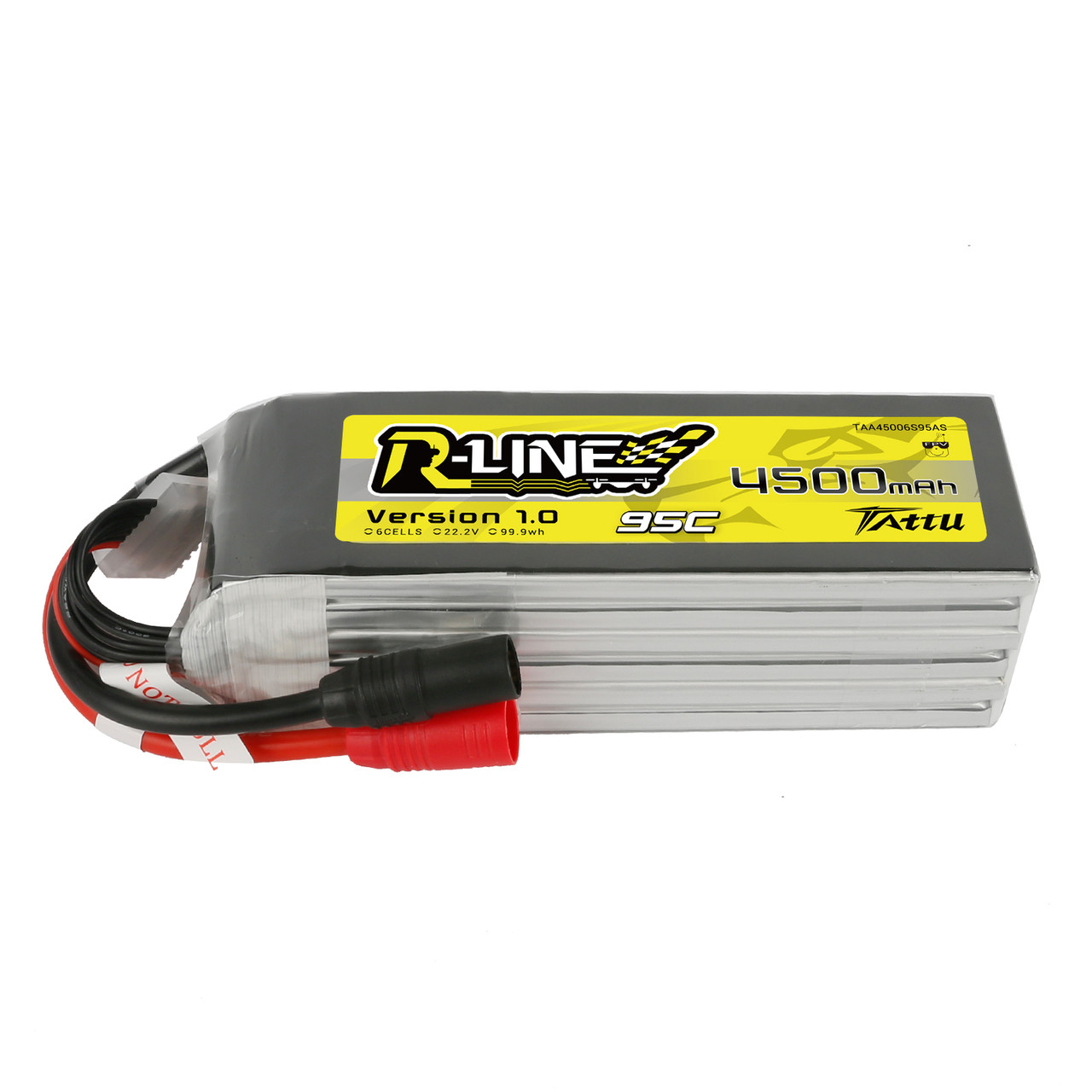 GREPOW Tattu R-Line 4500mAh 6S 95C Lipo Battery