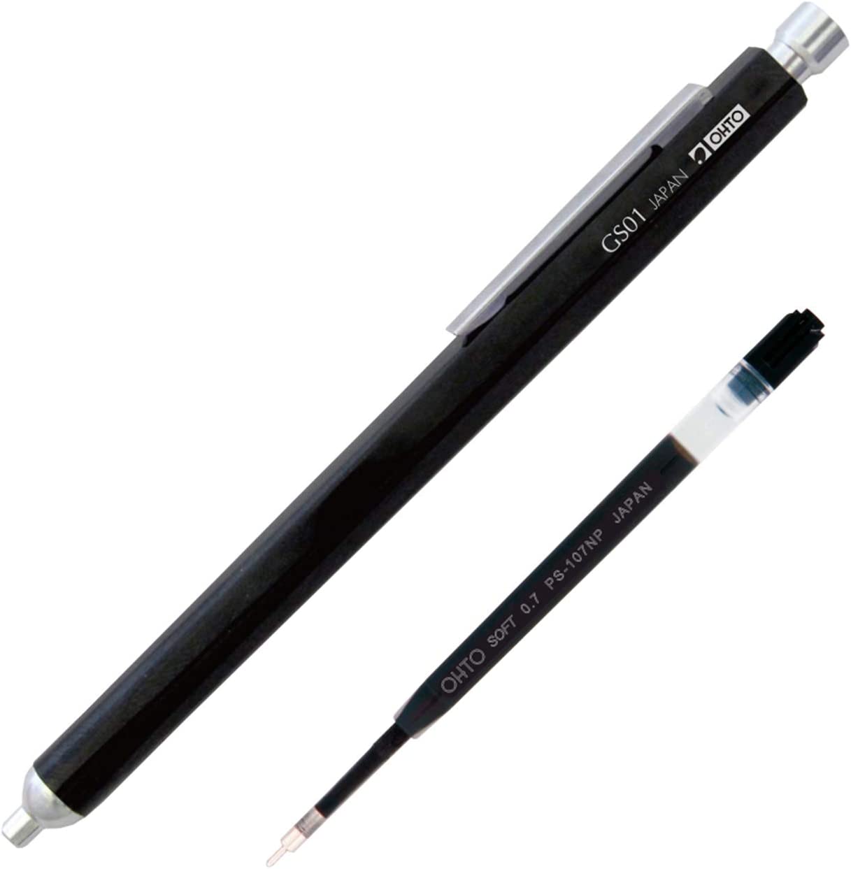 Ohto GS01-S7 Needle Point Ballpoint Pen Black