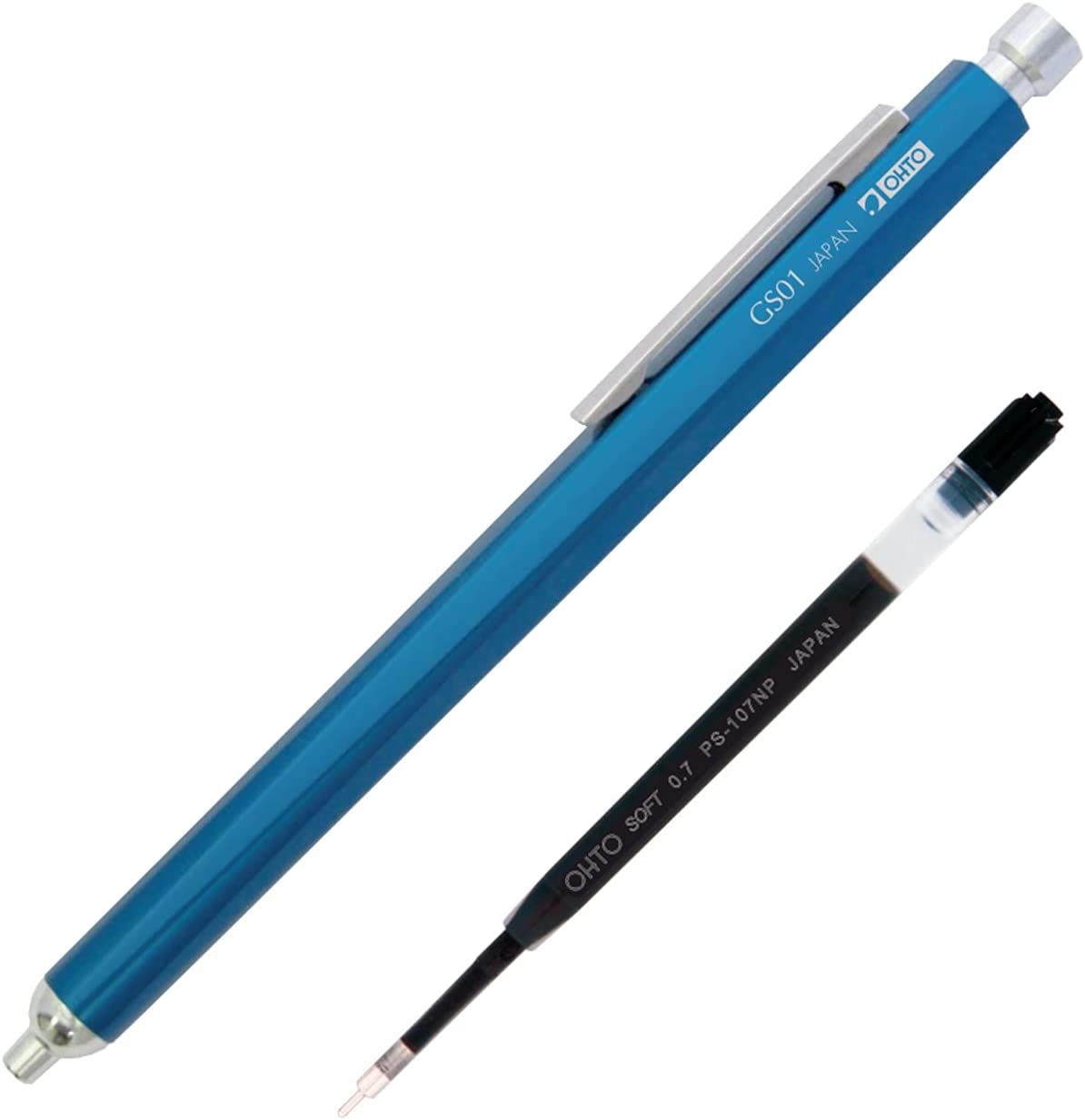 Ohto GS01-S7 Needle Point Ballpoint Pen Blue