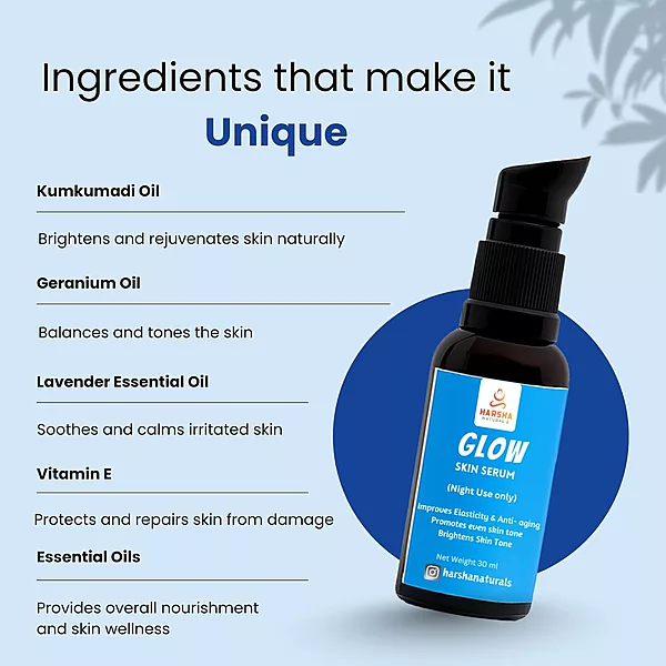 Harsha Naturals - Glow Skin Serum
