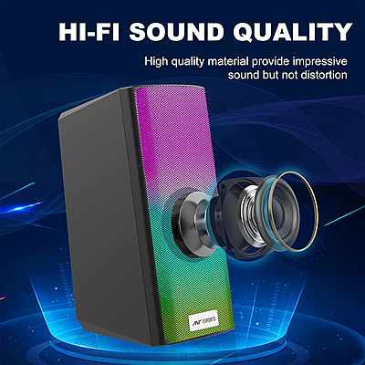 SPEAKER ANT ESPORTS 2.0 GS510 RGB