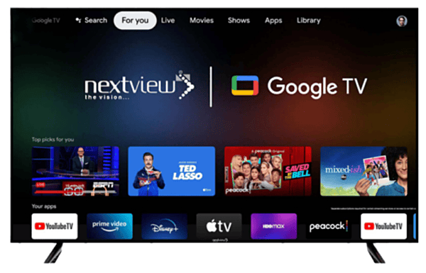 Nextview 43 Inch Smart LED TV 1GB NV2FH43SW14