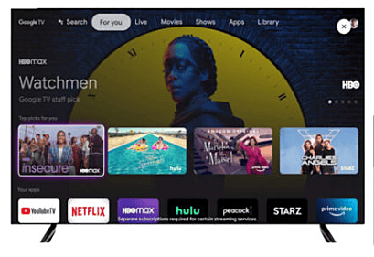 Nextview 55 Inch Smart QLED TV UHD 4K GT2NV55Q4K2627