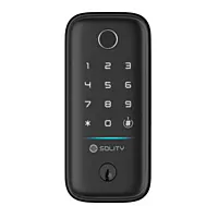 Solity GT-5BK Smart Digital Door Lock with Fingerprint, PIN, Alarm & Alexa App