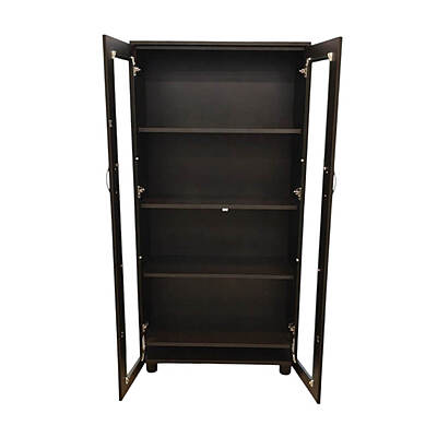 GURU BS-02 Two Door Book Shelf|60X30X15|Wenge||MP Cabinet