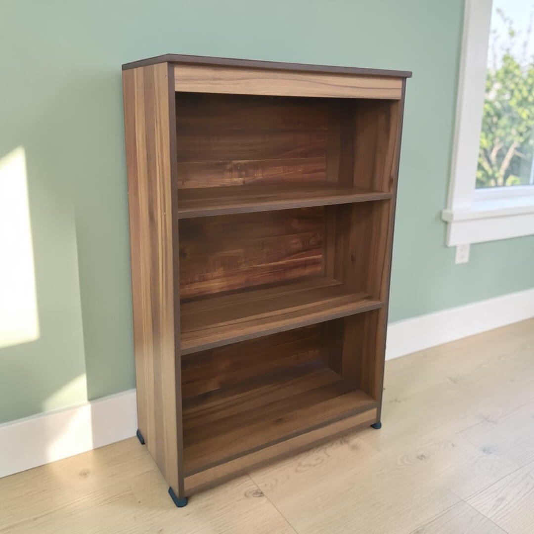 GURU CB-02 3 Steps Open Cupboard|48X30X15|Teak||MP Cabinet GURU CB-02 3 Steps Open Cupboard|48X30X15|Teak||MP Cabinet