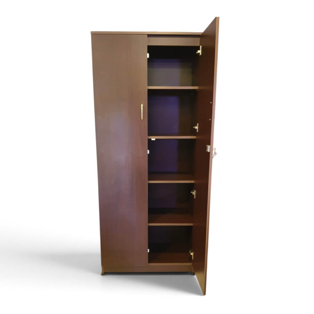 GURU CB-09 Two Door Cupboard|72X30X15|Choco Maple||MP Cabinet GURU CB-09 Two Door Cupboard|72X30X15|Choco Maple||MP Cabinet