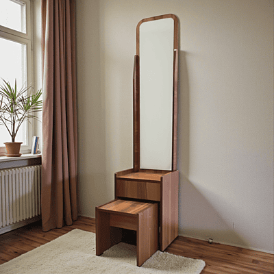 GURU DT-01 Plain Dressing Table|69X15X15|Teak||Dresser