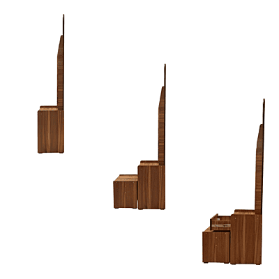 GURU DT-01 Plain Dressing Table|69X15X15|Teak||Dresser