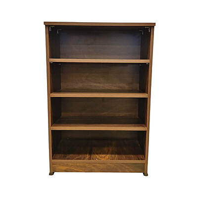 GURU SR-03 4 Steps Open Shoe Rack|36HX24WX12D|Walnut||MP Cabinet