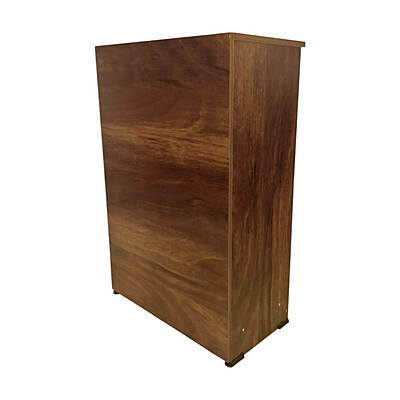 GURU SR-03 4 Steps Open Shoe Rack|36HX24WX12D|Walnut||MP Cabinet