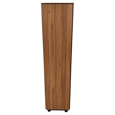 GURU SWR-02 CP Two Door Wardrobe|75X36X18|Teak||Wardrobe