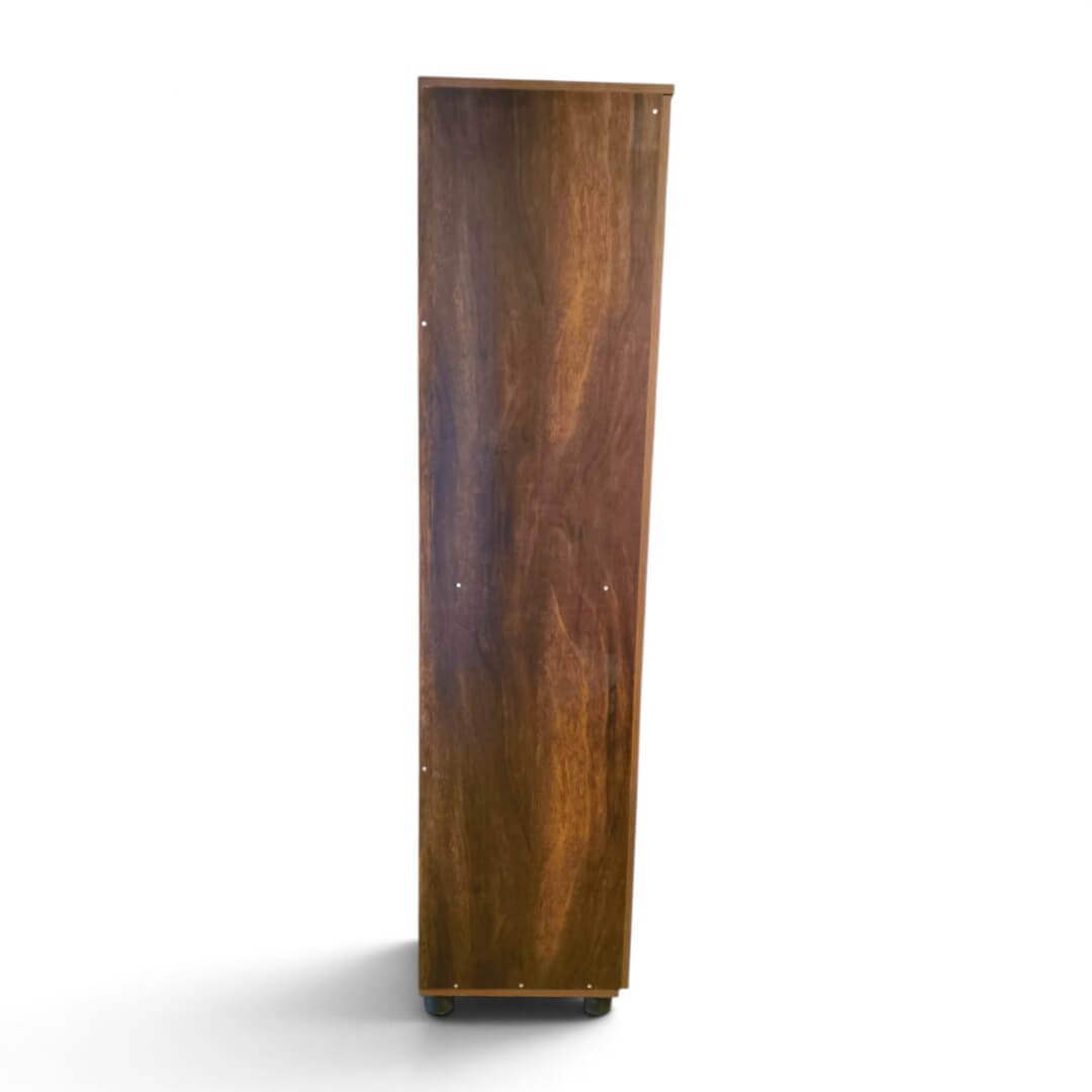 GURU SWR-04 DD Two Door Wardrobe|75X36X18|Walnut||Wardrobe