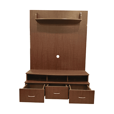 GURU Ultra-04 TV Wall Unit|66HX48WX18D|Choco Maple||Tv Cabinet/Wall Unit