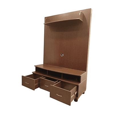 GURU Ultra-04 TV Wall Unit|66HX48WX18D|Choco Maple||Tv Cabinet/Wall Unit