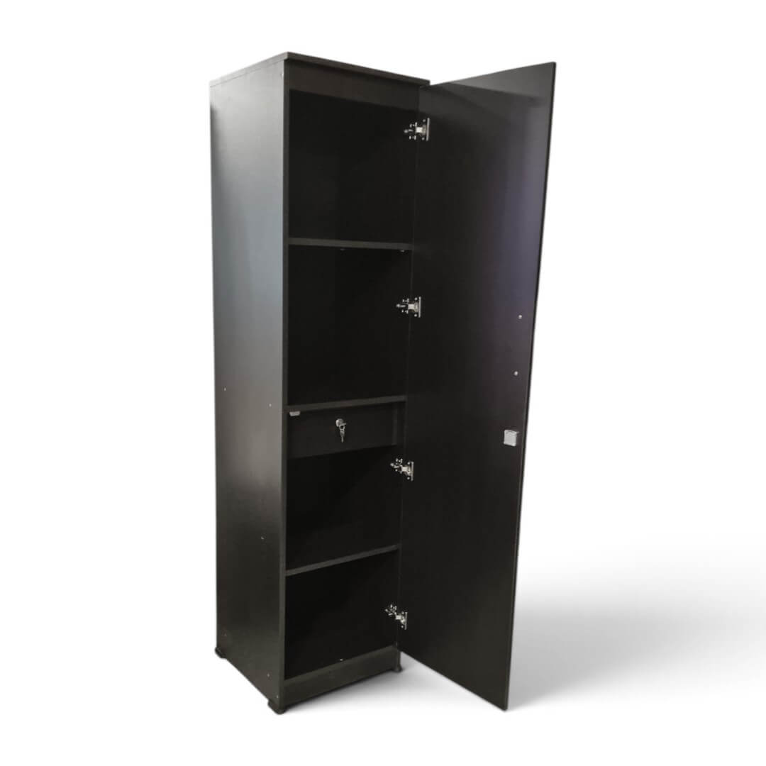 GURU WR-01 Single Door Wardrobe|72X18X18|Wenge||Wardrobe GURU WR-01 Single Door Wardrobe|72X18X18|Wenge||Wardrobe