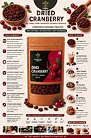 Dried Cranberry | Healthyx Zone