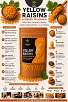 Yellow Raisins | Healthyx Zone