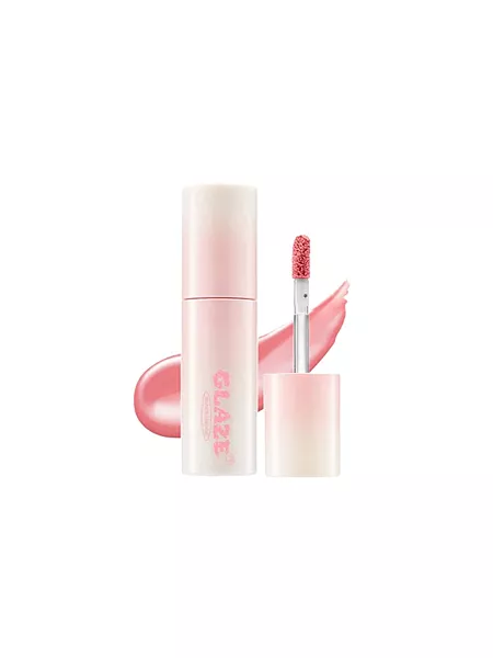 Black Rouge - CHEWY LIP GLAZE GZ01 (Peach Blossom)