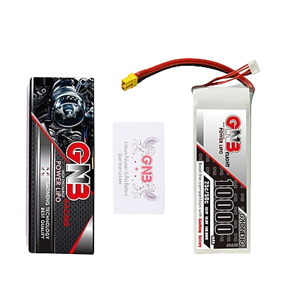 GNB 10000mAh 4S1P 14.8V 25C Lipo Battery GNB-BATT-31 - 10000mAh LiPo battery
