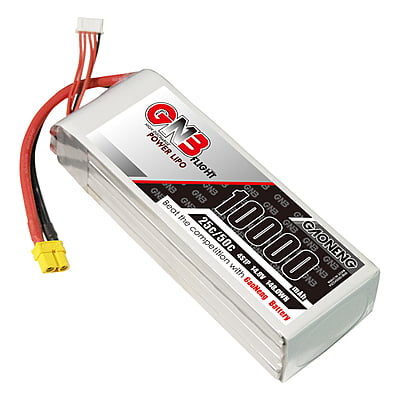 GNB 10000mAh 4S1P 14.8V 25C Lipo Battery GNB-BATT-31 - High discharge drone battery