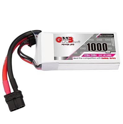 GNB 1000mAh 2S1P 7.4V 120C Lipo Battery GNB 1000mAh 2S1P 7.4V 120C Lipo Battery