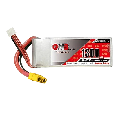 GNB 1300mAh 3S1P 11.1V 110C Lipo Battery
