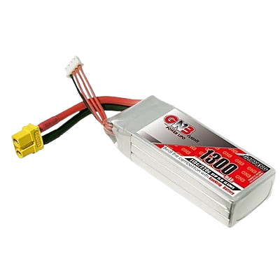 GNB 1300mAh 3S1P 11.1V 110C Lipo Battery