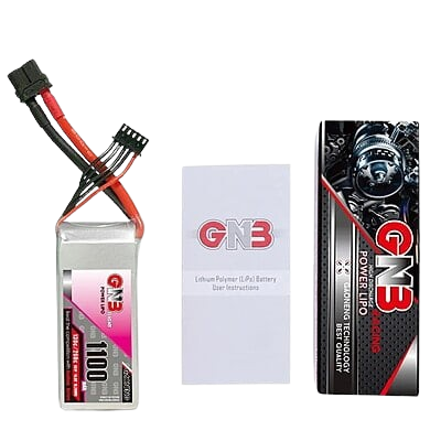 GNB 1100mAh 4S GNB-BATT-931 - Precision Balanced 14.8V LiPo for 3-5 Inch Quads