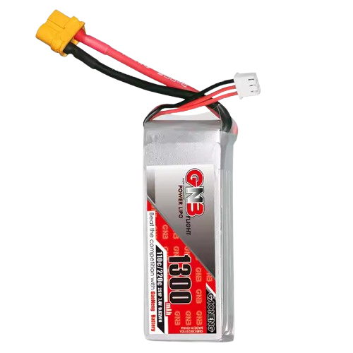 GNB 1300mAh 2S1P 7.4V 110C Lipo Battery